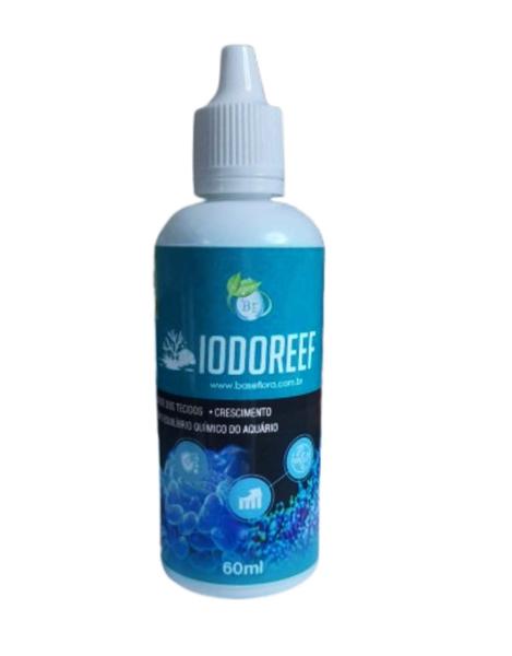 Imagem de Iodo Reef Suplemento Iodine Aquário Marinhos 60ml Base Flora