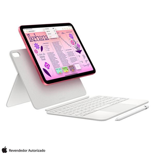 Imagem de iPad (10ª geração) Apple A14 Bionic (10,9", Wi-Fi, 256GB) - Prateado