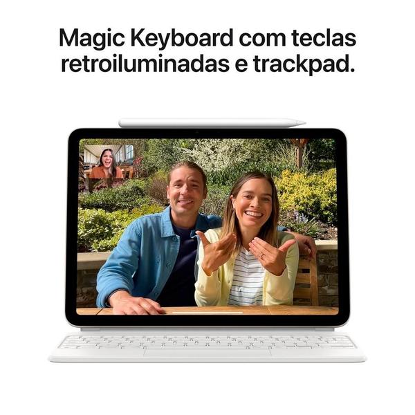 Imagem de iPad Air Apple, Tela 11", 1TB, Chip M2, Wi-Fi + Cellular, Câmera Traseira 12MP, iPadOS 17, Roxo - MUXV3BZ/A