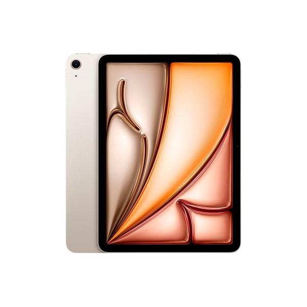 Imagem de iPad Air Apple, Tela 11", 256GB, Chip M2, Wi-Fi, Câmera Traseira 12MP, iPadOS 17, Estelar - MUWJ3BZ/A