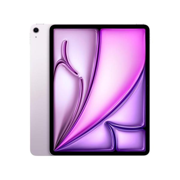 Imagem de iPad Air Apple, Tela 13", 1TB, Chip M2, Wi-Fi, Câmera Traseira 12MP, iPadOS 17, Roxo - MV2T3BZ/A