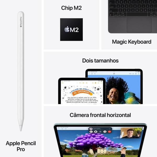 Imagem de iPad Air de 11 polegadas Wi-Fi 128GB Estelar 