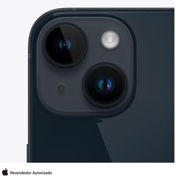 Imagem de iPhone 14 Apple (128GB) Meia-noite, Tela de 6,1", 5G e Câmera de 12MP