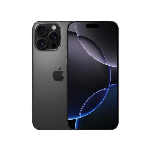 iPhone 16 Pro Max Apple 256GB, Câmera Tripla de 48MP, Tela 6,9", Titânio Preto iPhone 16 Pro Max Apple 256GB, Câmera Tripla de 48MP, Tela 6,9", Titânio Preto