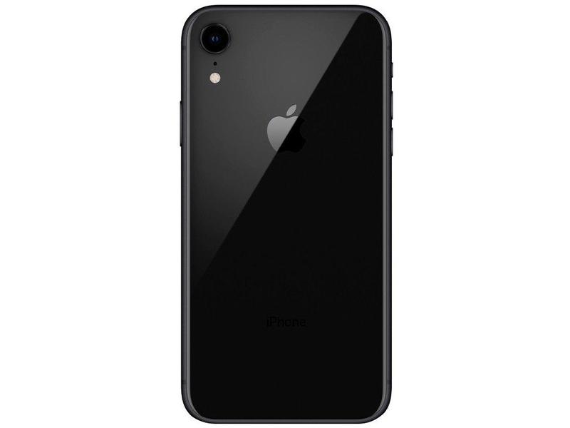 iPhone XR Apple 128GB Preto 4G Tela 6,1” Retina Câmera 12MP +