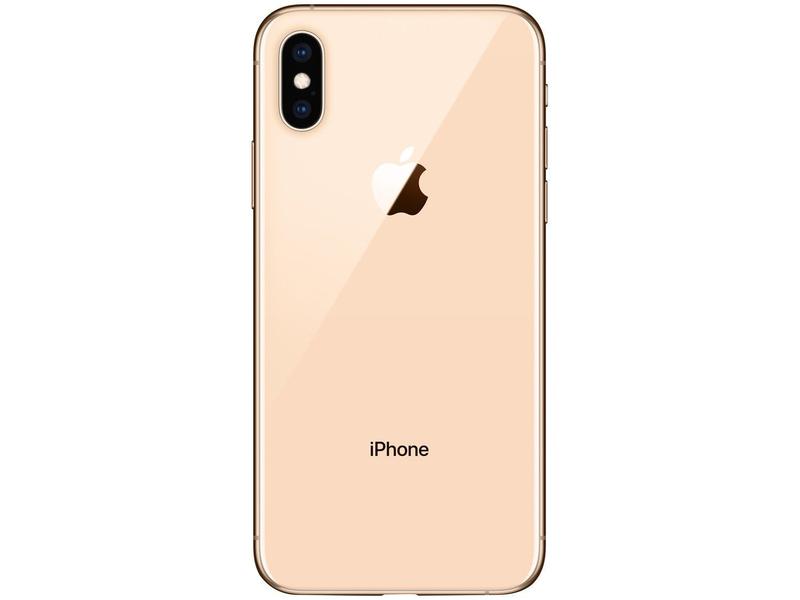 iPhone XS Max Apple 64GB Ouro 4G Tela 6,5” Retina Câmera Dupla