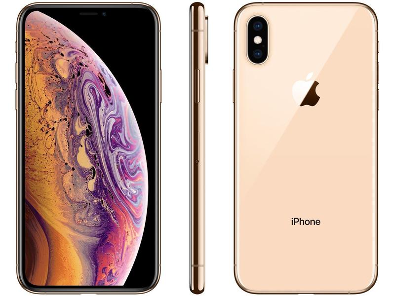 iPhone XS Max Apple 64GB Dourado 6,5” 12MP