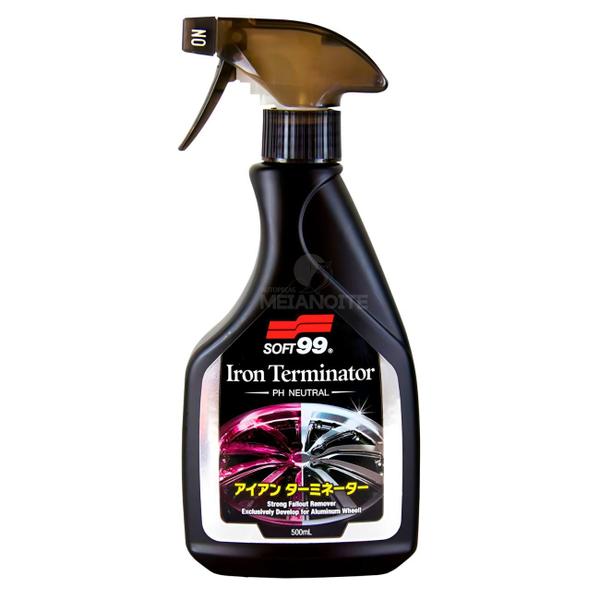 Imagem de Iron Terminator Limpa Roda Spray Descontaminante Ferroso Soft99 500ml