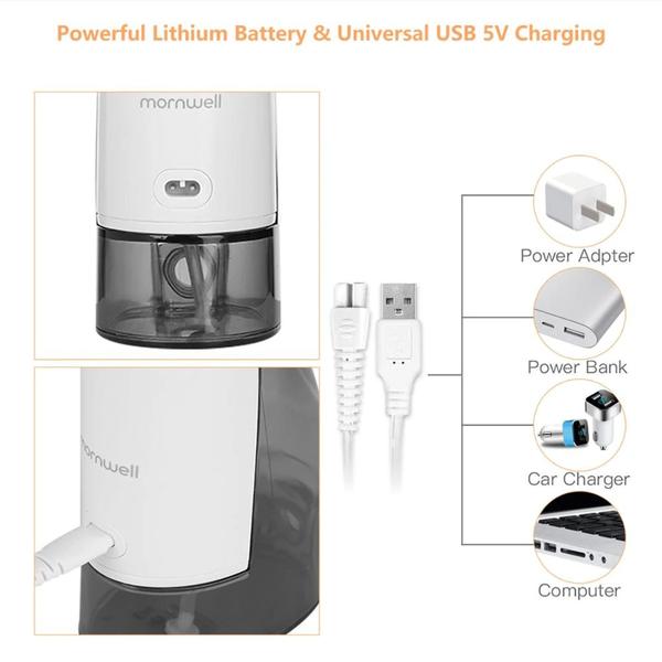 Imagem de Irrigador Oral Bucal Portátil Water Flosser Mornwell Usb