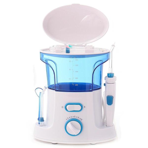 Imagem de Irrigador Oral Dental Bivolt 600Ml Jato D'Água Completo