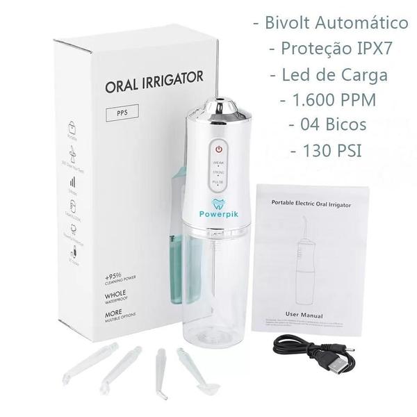 Imagem de Irrigador Oral Ultra Water Flosser Powerpik P850 Portátil