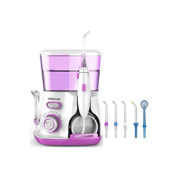 Imagem de Irrigador oral Water Pulse V300 800mL 10 níveis 5 pontas rosa