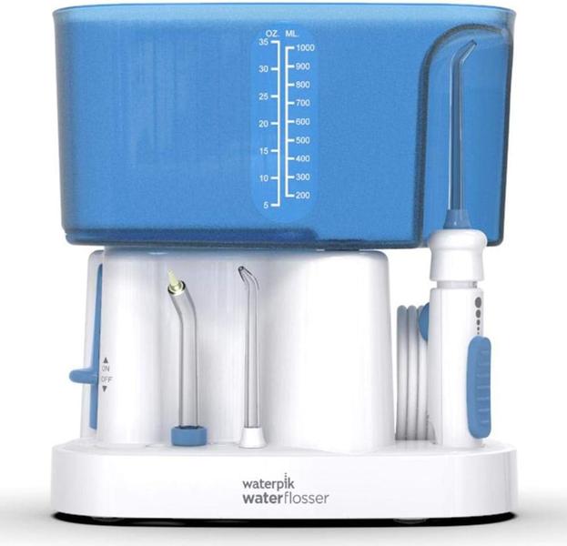 Imagem de Irrigador Oral Waterpik WP70B Branco e Azul com 6 Ajustes de Pressão