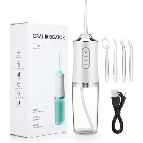 Imagem de Irrigador Oral Waterplk Limpeza Profunda Implante Dente Boca