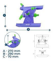 Imagem de Irrigador Rotativo Plástico 3 Jatos Encaixe 3/4