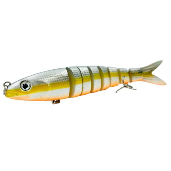 Imagem de Isca Artificial Articulada Para Dourados Robalo Tucunaré 13.4cm 18g Cor04