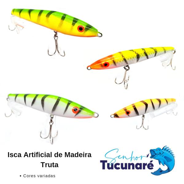 Imagem de Isca Artificial de Madeira Truta (Stick)