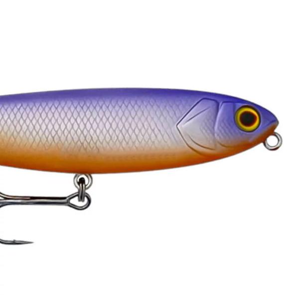 Imagem de Isca Artificial De Meia-água Para Pesca Pescaria Jackall Bonnie 85 8,5cm 9,1g  Cor GHOST MURASAKI