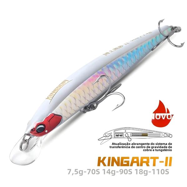 Imagem de Isca Artificial de Pesca Jerkbaits - Resistente 7,5g-18g (70mm-110mm) para Robalo