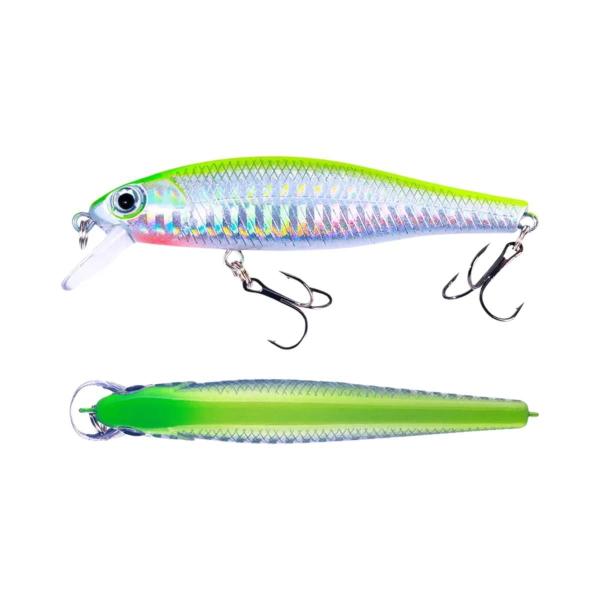 Imagem de Isca Artificial de Pesca Minnow 8,8cm - Manivela Wobbler Jerkbait para Tucunaré, Carpa e outros