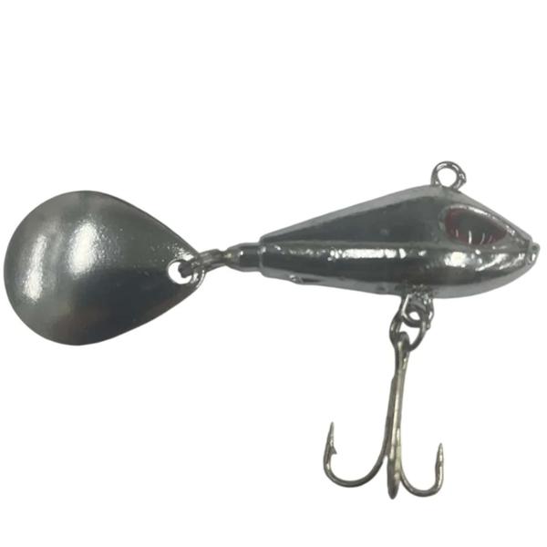 Imagem de Isca artificial de Pesca Pescaria Lizard Helicopter 18g 3,7cm 3718 Silver 02