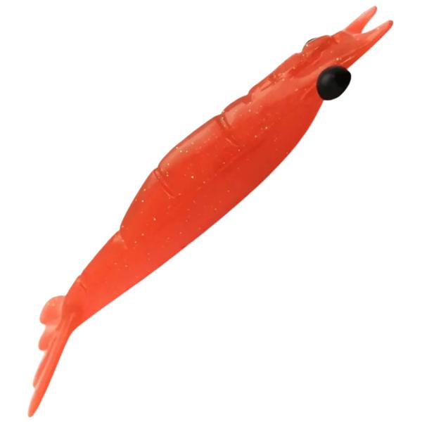 Imagem de Isca Artificial de Pesca Pescaria Monster 3X Camarão Big M 12,0cm C/2un Cor Red