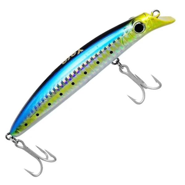 Imagem de Isca Artificial de Pesca Yara Destroyer 11,5cm 18g  Cor 04 Sardinha Glow