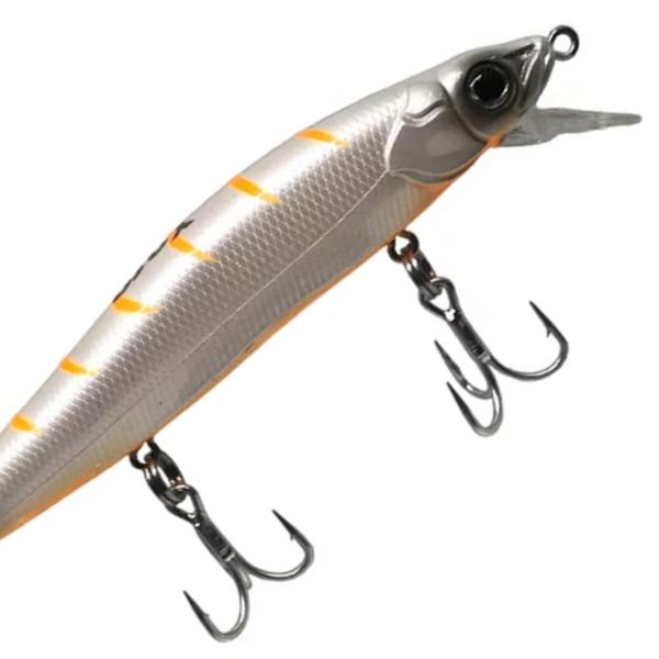 Imagem de Isca Artificial De Pesca YARA MAQUINA 13,5CM 28G 74 BRANCO C/ LARANJA