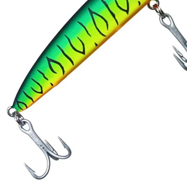 Imagem de Isca Artificial de Pesca Yara Meia Água Destroyer 7,5cm 6g Cor 11 Fire Tiger