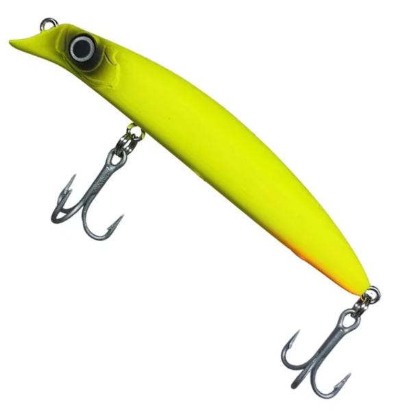 Imagem de Isca Artificial de Pesca Yara Meia Água Destroyer 7,5cm 6g Cor 56 Verde Limão