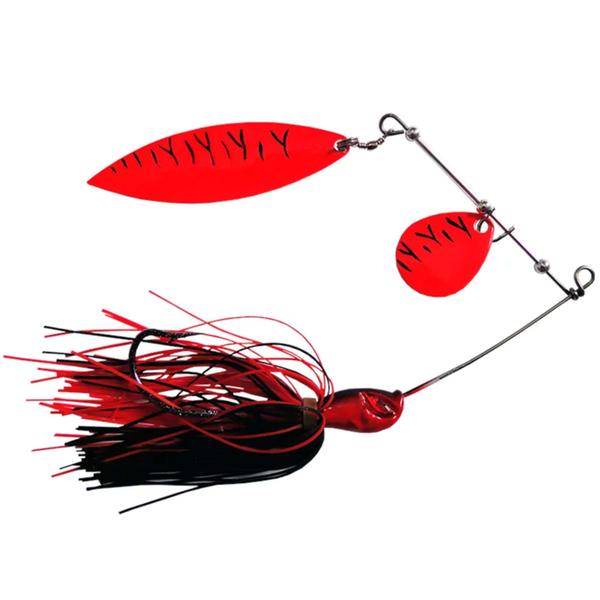 Imagem de Isca Artificial de Pesca Yara Spinner King 6/0 26g Halloween 02