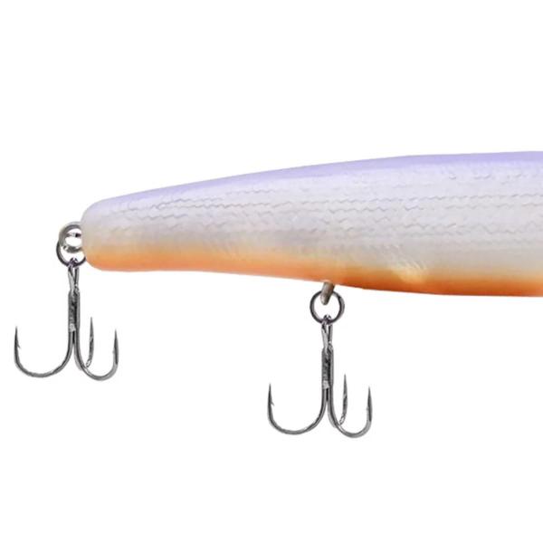 Imagem de Isca Artificial De Superfície Para Pesca Pescaria Jackall Bonnie 128 12,8cm 25g Cor Ghost Murasaki