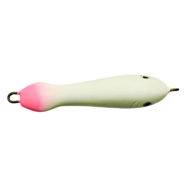 Imagem de Isca Artificial Japonesa Para Pesca de Robalo NS JIG PAC 280GR 12,5CM LARANJA/GLOW