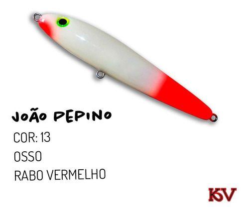 Imagem de Isca Artificial Joao Pepino 11,5cm Da Kv Zara 11,5cm 3 unid.