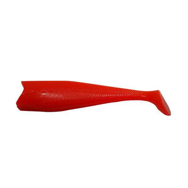 Imagem de Isca Artificial KRUEL SHAD Pesca Garoupas Badejo  21CM LARANJA INTENSO