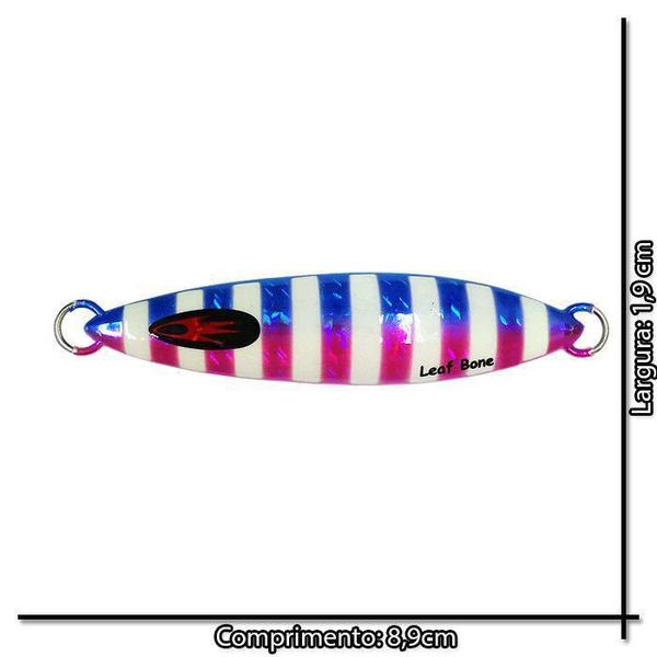 Imagem de Isca Artificial Leaf Bone 60G 8,9Cm Jumping Jig Vfox Pesca