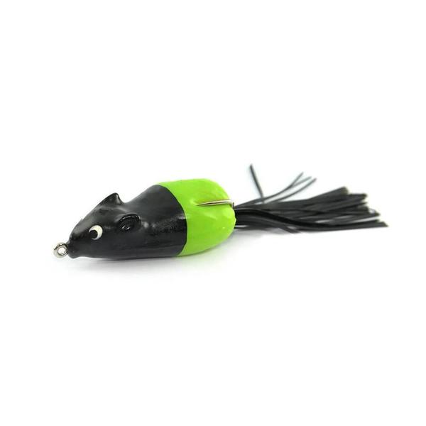 Imagem de Isca Artificial Mini Mouse Preto e Verde - Pesca Brasil