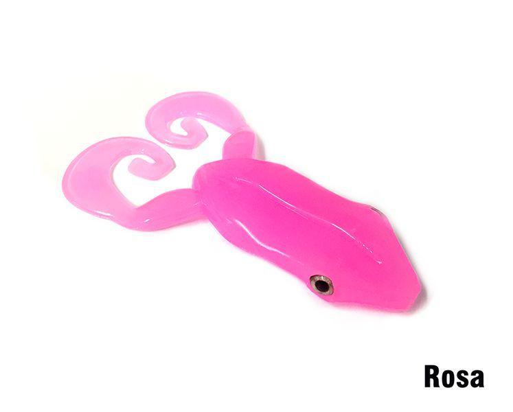 Imagem de Isca artificial monster 3x tail frog rosa 4un