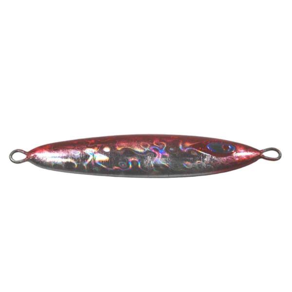 Imagem de Isca Artificial NS Jig Noka 120 9,5cm 120g Para Pesca De Robalos Anchovas e Sororocas Cor Vermelho