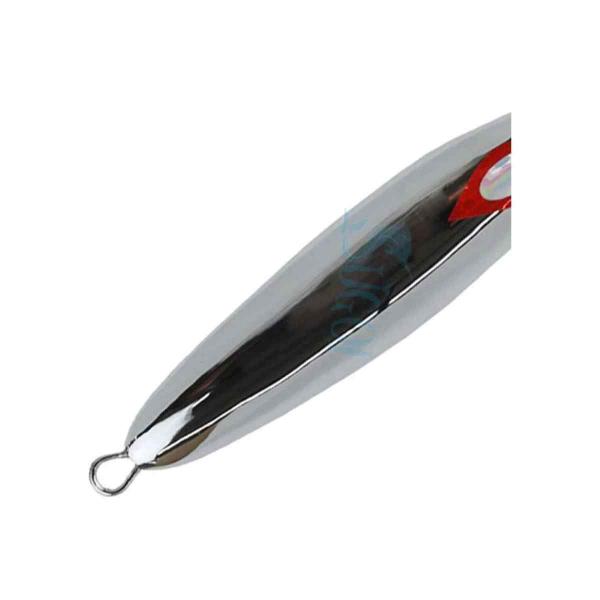 Imagem de Isca Artificial Ns Jig Noka 120 Gr 9,5cm 120g Ultilizada Nas Pesca De Anchovas Robalos Cor Cromado