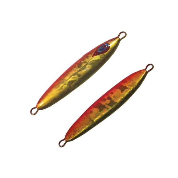 Imagem de Isca Artificial NS Jig Noka 90 8,5cm 90g Para Pesca De Robalos Anchovas e Sororocas Cor Rosa Dourado