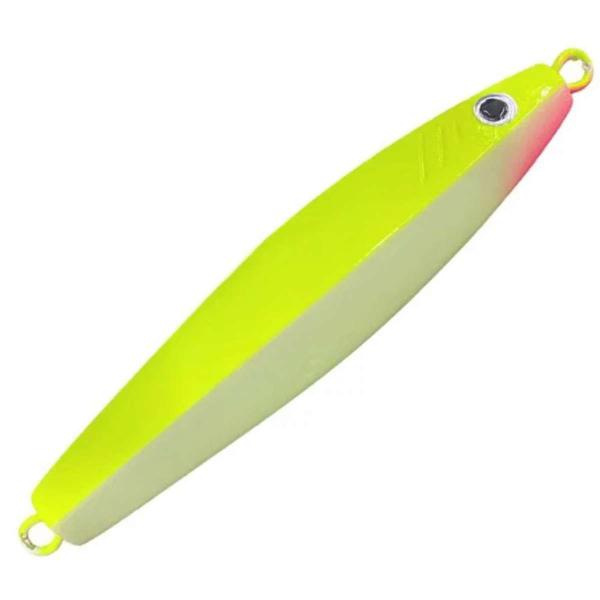 Imagem de Isca Artificial Para Pesca De Anchova Olhete Olho de Boi NS Jig Gumi 50g 7cm  Verde Glow