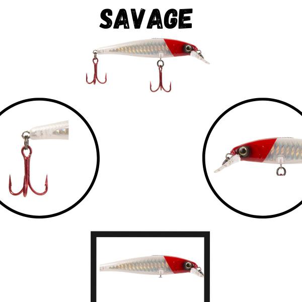 Imagem de Isca Artificial para pesca de Meia Água Marine Sports Savage 95 14g 9,5cm