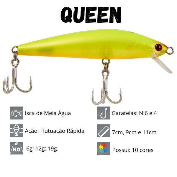 Imagem de Isca Artificial para pesca de Meia agua Nelson Nakamura Queen 9cm 12g