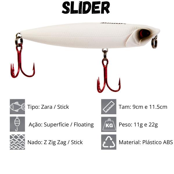 Imagem de Isca Artificial para Pesca de Superfície Marine Sports Slider 11,5cm 22g