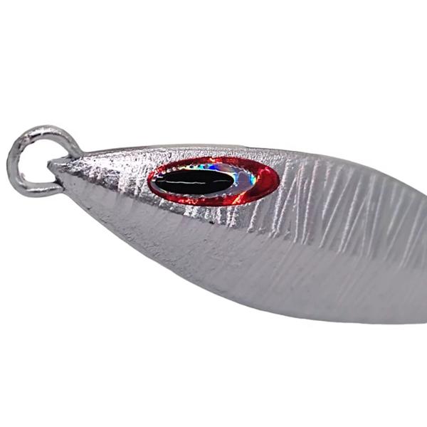 Imagem de Isca Artificial para Pesca NS JIG MIG 40 GR 7,0CM PRATA/LIST/HOT/GLOW