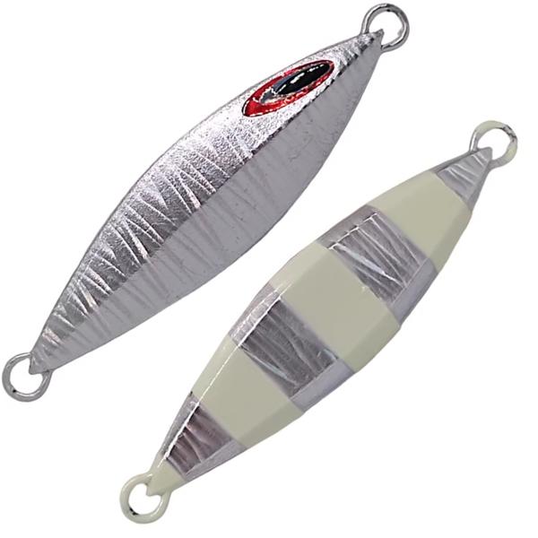 Imagem de Isca Artificial para Pesca NS JIG MIG 40 GR 7,0CM PRATA/LIST/HOT/GLOW