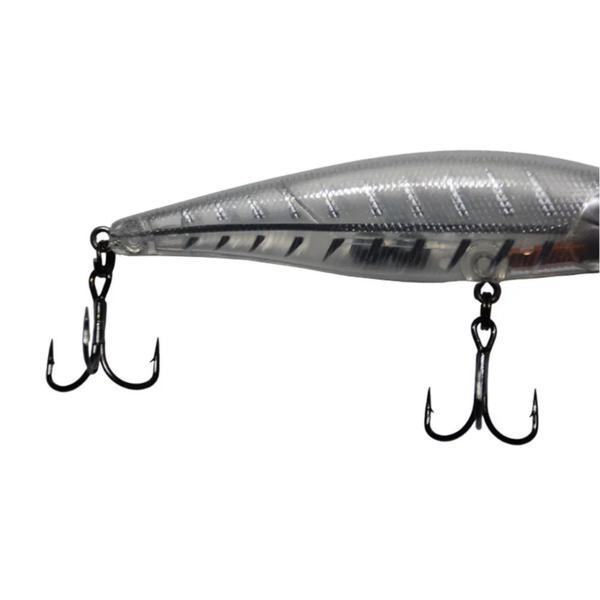 Imagem de Isca Artificial para Pescaria Jackall Squad Minnow 95SP 9,5cm 14,0g  Cor Bone Silver