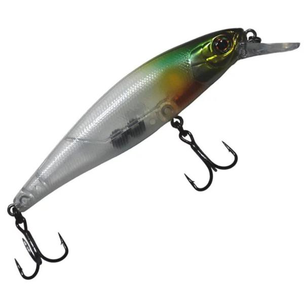 Imagem de Isca Artificial para Pescaria Jackall Squad Minnow 95SP 9,5cm 14,0g  Cor Clear Ayu Head