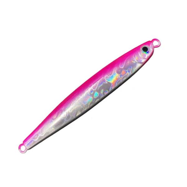 Imagem de Isca Artificial Para Pescaria Ns Jig Massa Muito Eficaz Pesca Peixes Robalo Pescada 17g 5cm Cor Rosa